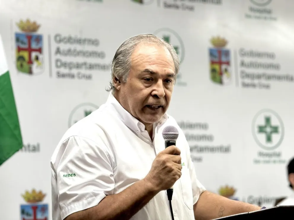 Jaime Bilbao, director del Sedes de Santa Cruz. Foto: Colegio Médico de Santa Cruz