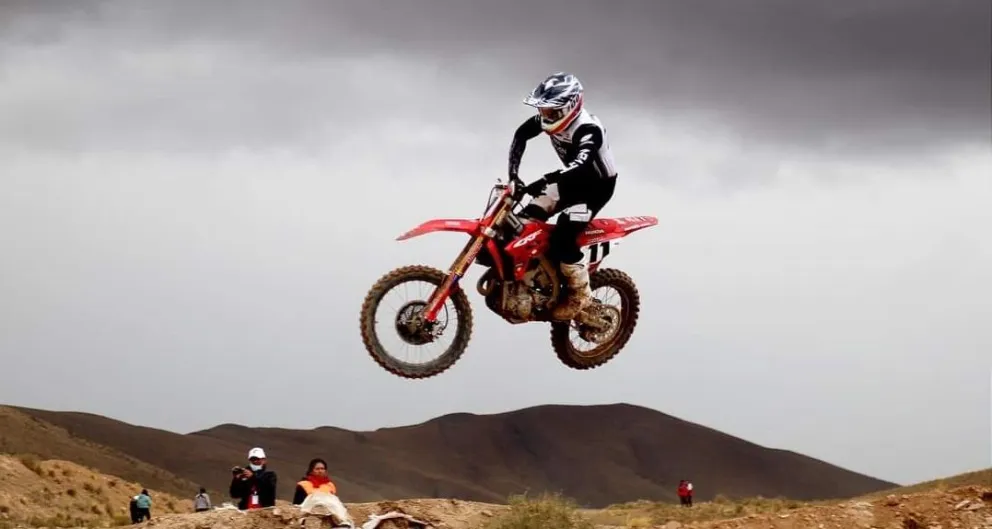 Wálter Nosiglia junior en un entrenamiento. Foto: Prensa Nosiglia.