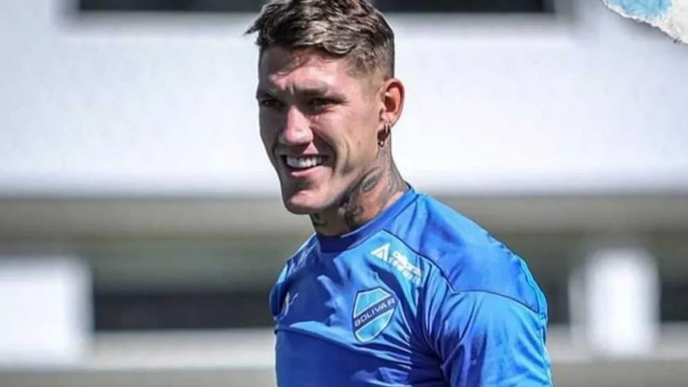 El uruguayo Bryan Bentaberry ya no es jugador de Bolívar. Foto Club Bolívar.