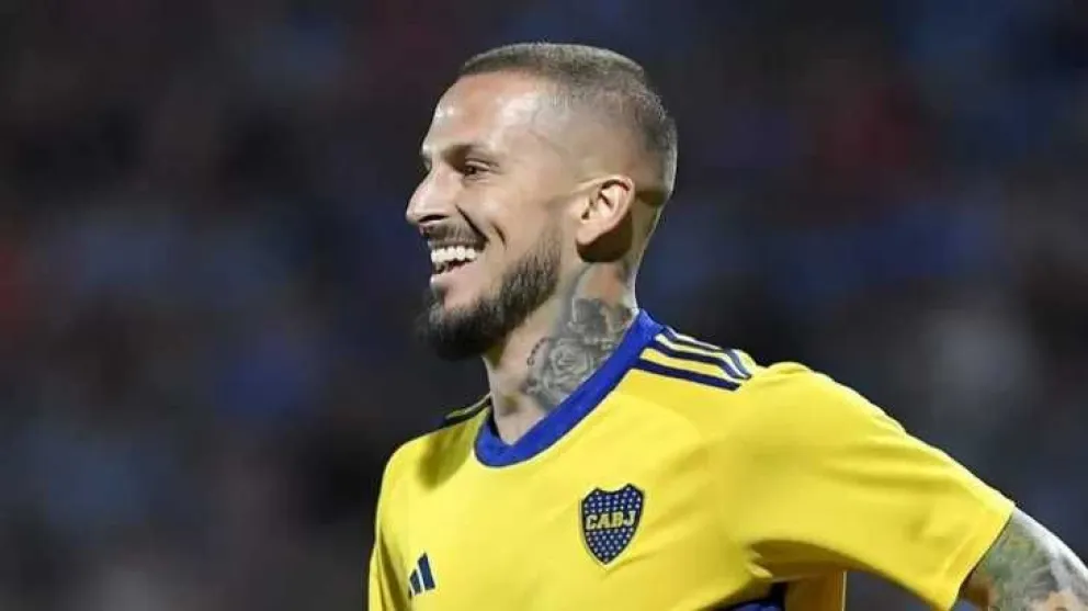 Darío Benedetto, será el eje del ataque de Boca Juniors ante Nacional. Foto Boca Juniors