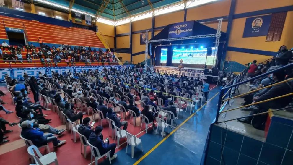 Una asamblea de socios de la Academia que se realizó en 2022. Foto: Marcelo Avendaño / Sports 360