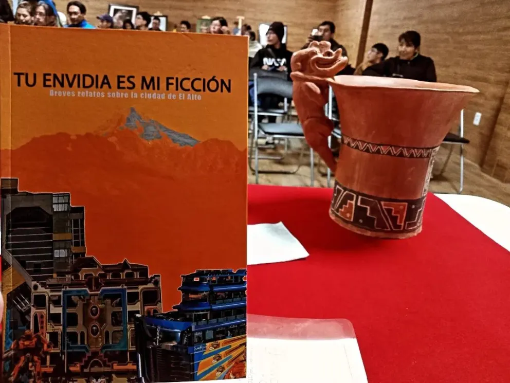 La obra se destacó en la primera Feria Internacional del Libro de El Alto. Foto: Editorial Nina Katari