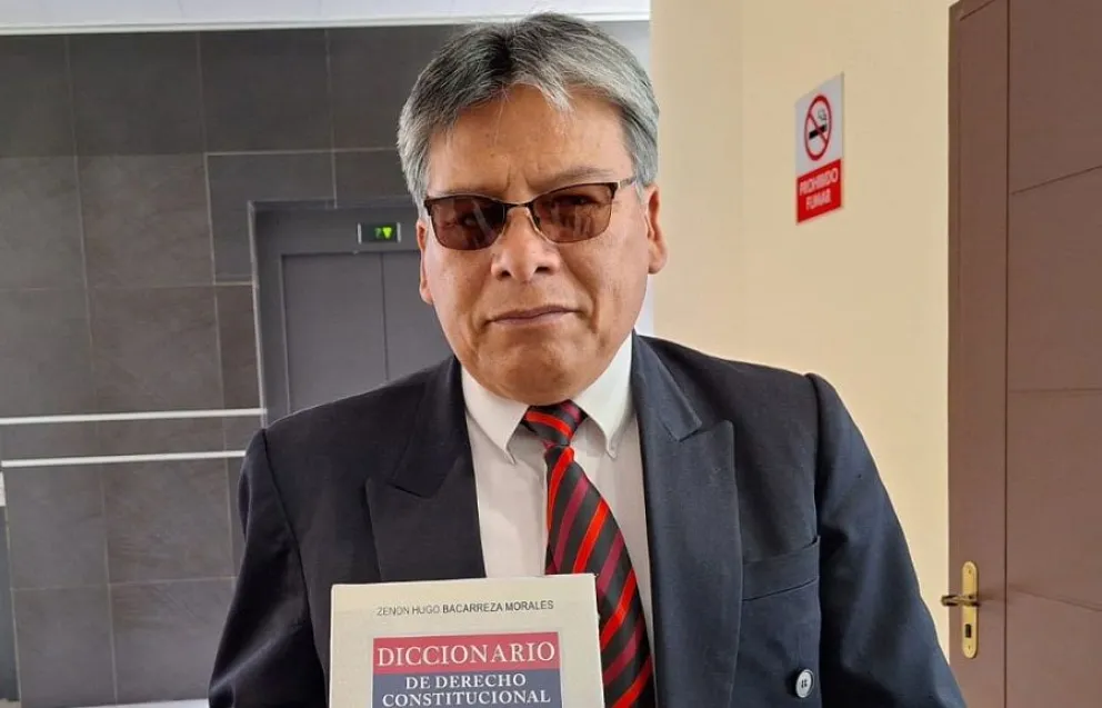 Zenón Bacarreza, exmagistrado, fue uno de los que firmó la sentencia de la reelección indefinida. Foto: Erbol