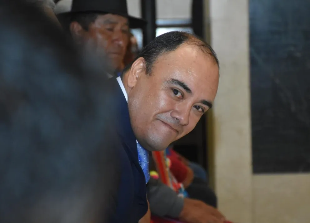 El vocal Gustavo Ávila. Foto: APG