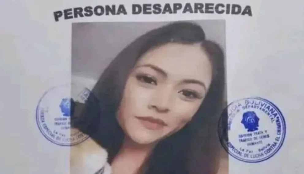 La mujer desaparecida hace una semana en los Yungas de La Paz. Foto: Visión 360