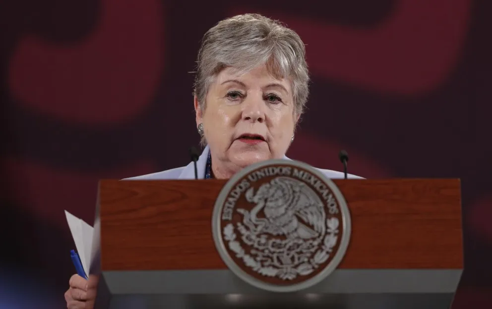 La canciller mexicana Alicia Bárcena. Foto archivo: EFE