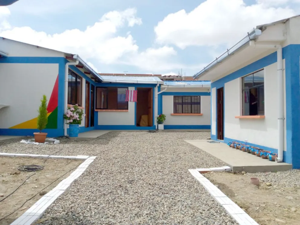 El Gobierno promueve el acceso a crédito de vivienda social con tasas de interés reguladas. Foto ABI