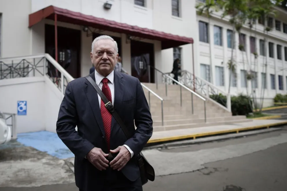 El socio fundador del ya desaparecido bufete Mossack Fonseca, Jürge Mossack. Foto: EFE