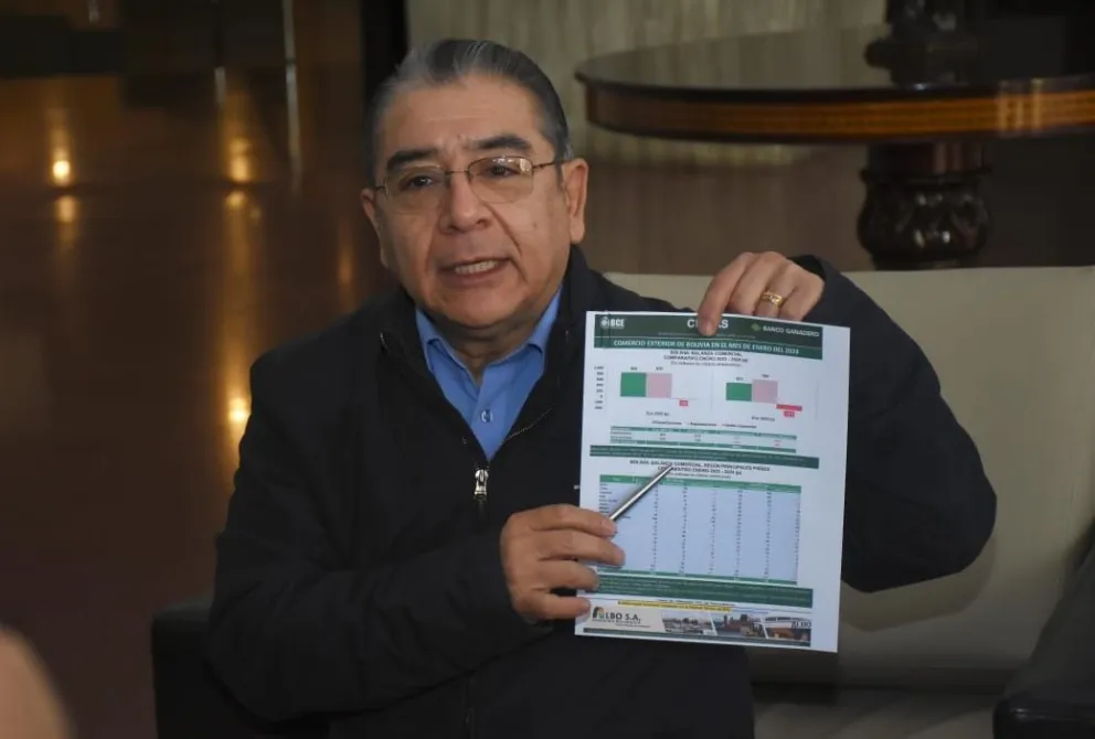 Gary Rodríguez,  gerente general del IBCE, este jueves. Foto: APG 