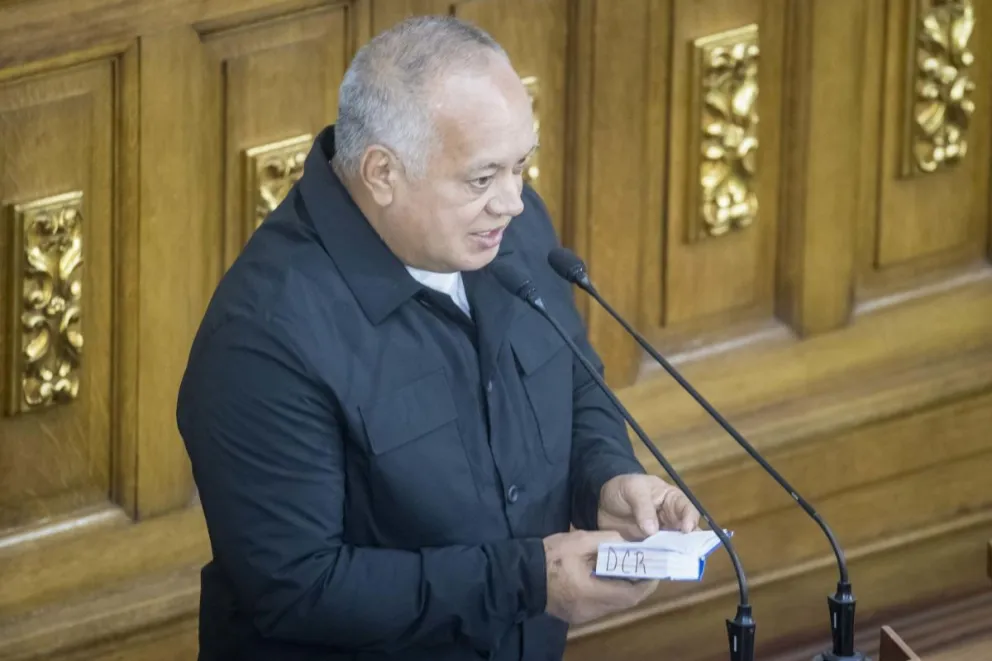 El diputado Diosdado Cabello en una imagen de archivo. Foto: EFE