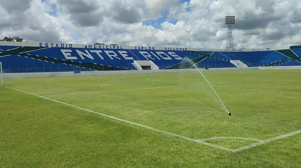 El estadio Carlos Villegas, donde juega habitualmente el club San Antonio. Foto: Los Tiempos