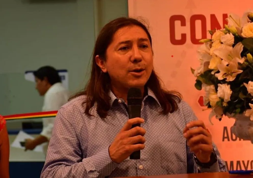 Marcel Rivas, exdirector de Migración. Foto: Facebook Ministerio de Gobierno 