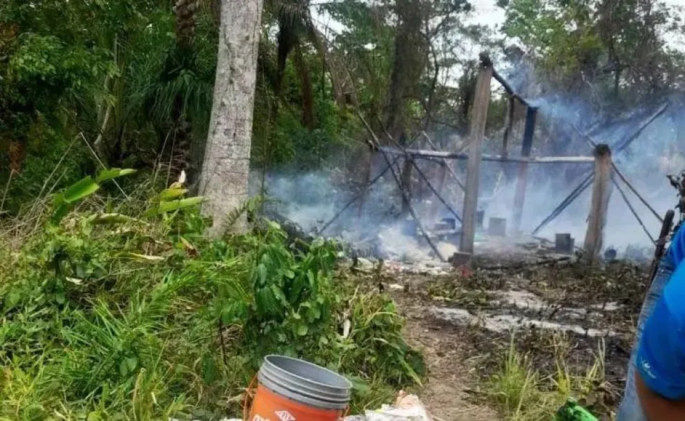 Los predios fueron invadidos el jueves. Foto: El Búnker