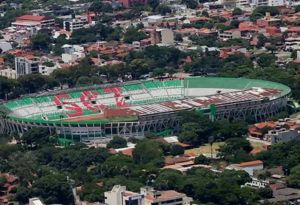 Estadio Tahuichi Aguilera que será refaccionado para albergar la final. Foto: El Deber