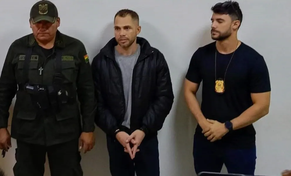  Jhesuilson Pereira Gómez en una imagen que compartió Del Castillo. Foto: Ministerio de Gobierno