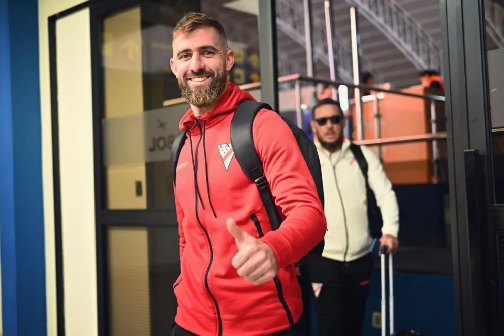 El golero Alaín Baroja, uno de los referentes del albirrojo. Foto Always Ready