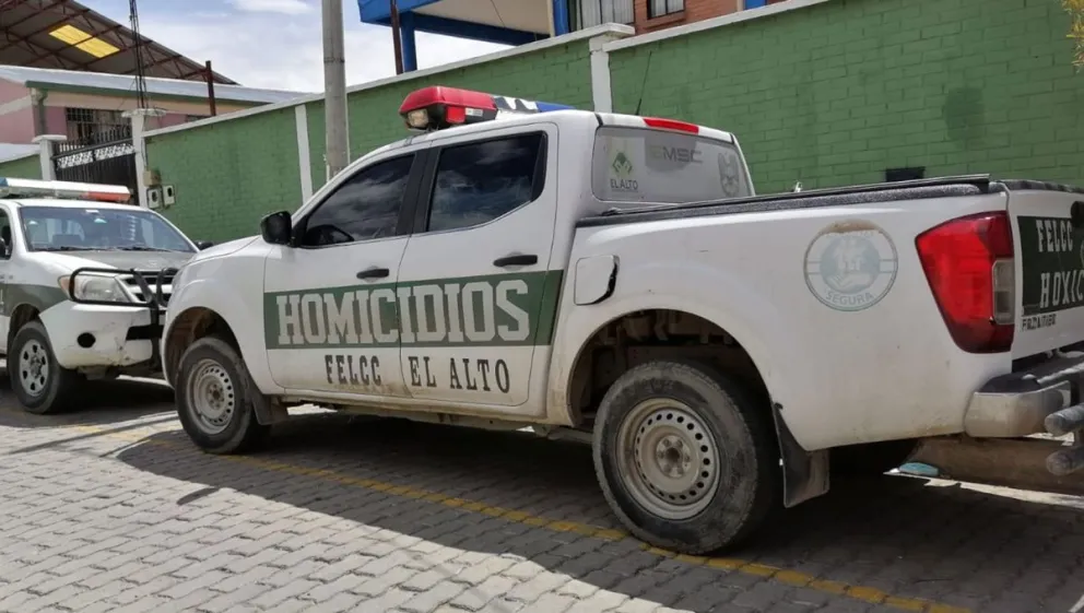 La división de homicidios de El Alto aún investiga el hecho. Foto: Radio Líder