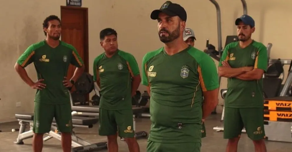 Leitao durante una charla en el club valluno. Foto: San Antonio Bulo Bulo.