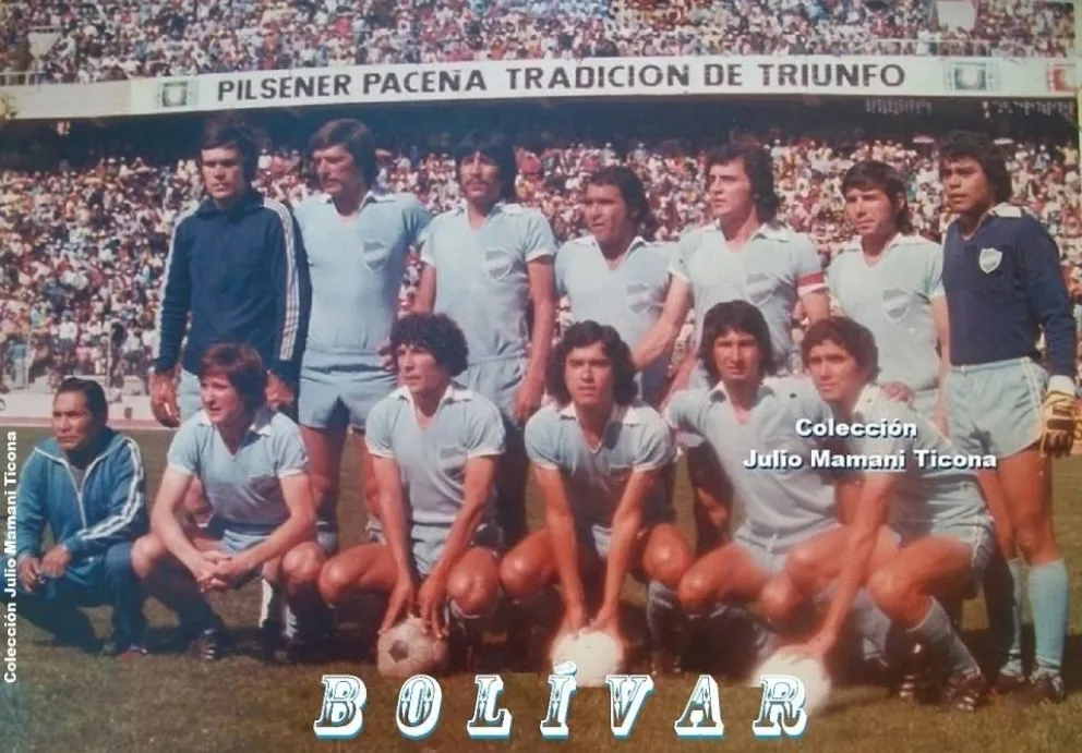 El Bolívar de 1977. Foto: Colección de Julio Mamani Ticona.