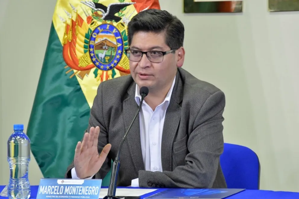 El ministro de Economía, Marcelo Montenegro. Foto: ABI