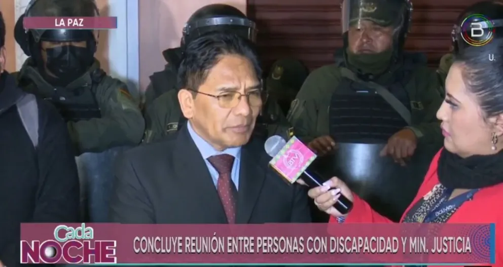 Jorge Silva, viceministro de Defensa del Consumidor. Foto ABI / Captura video  