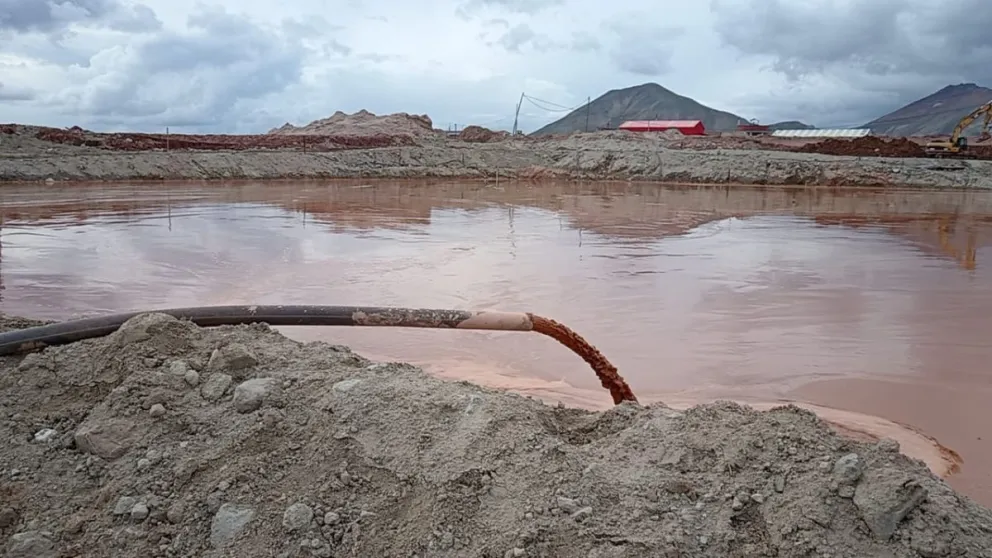 Un lugar de la comunidad Alcko Tambo, del ayllu Jesús de Machaca de Potosí, contaminado. Foto. Unitas.