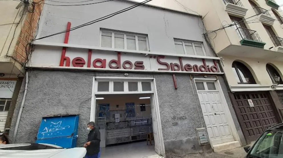 La tradicional heladería en el barrio de San Pedro. Foto: Helados Splendid