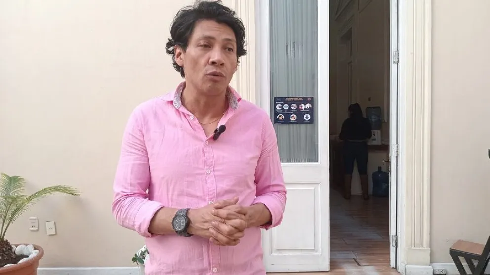 El diputado de CC, Pablo Arizaga, miembro de la Comisión Mixta de Constitución. Foto: Carlos Quisbert