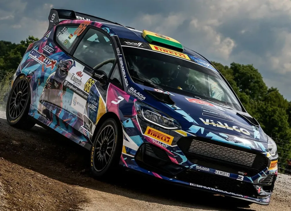 Bulacia durante la primera etapa en Croacia. Foto: Prensa Bulacia.