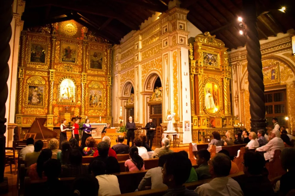 Festival Internacional de Música Barroca y Renacentista Americana “Misiones de Chiquitos”.   Fotos: Souzainfantas
