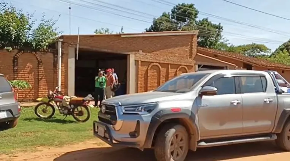 El domicilio del monseñor Carlos Stetter, que fue allanado esta jornada. Foto: El Deber