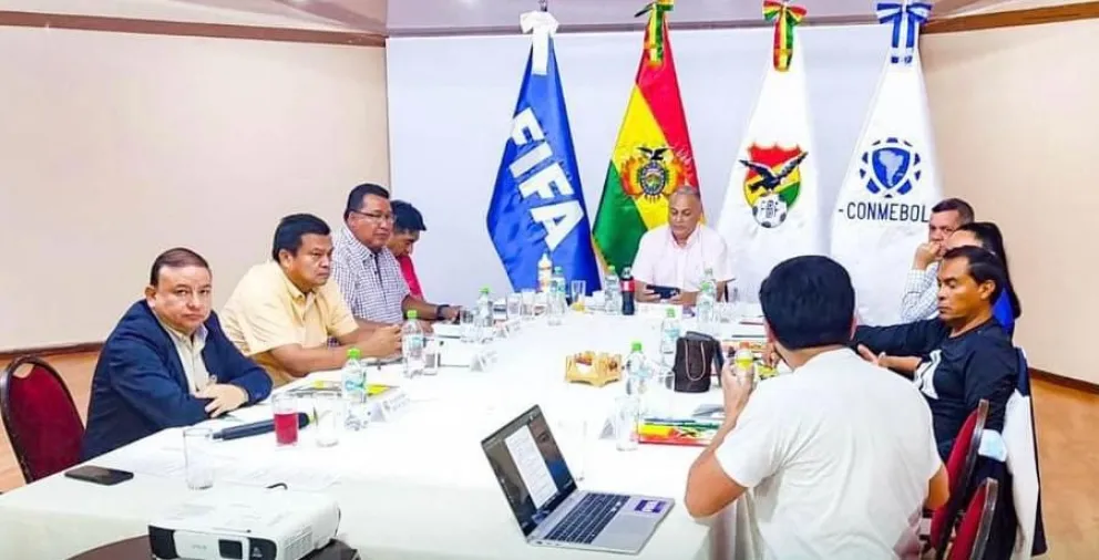 El Comité Ejecutivo de la FBF se reunió este sábado en Tarija. Foto FBF