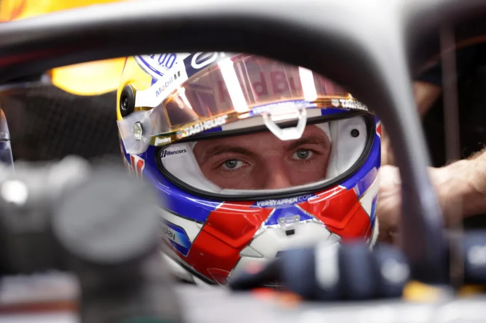 Max Verstappen demostró de nuevo su buen manejo. Foto EFE