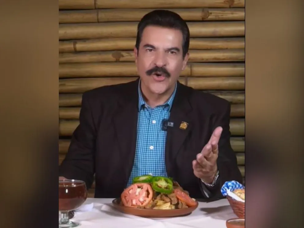 Manfred en su mensaje de TikTok. Foto: Captura de video