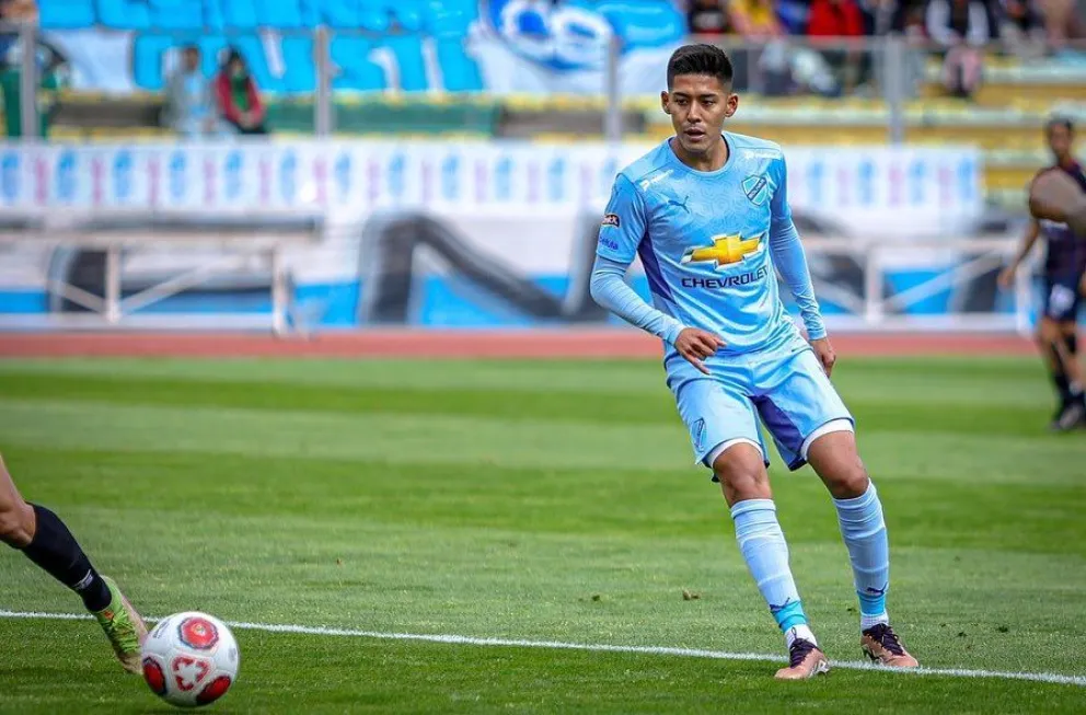 Ramiro Vaca será titular en el encuentro que los celestes sostendrán mañana frente a Flamengo. Foto: APG