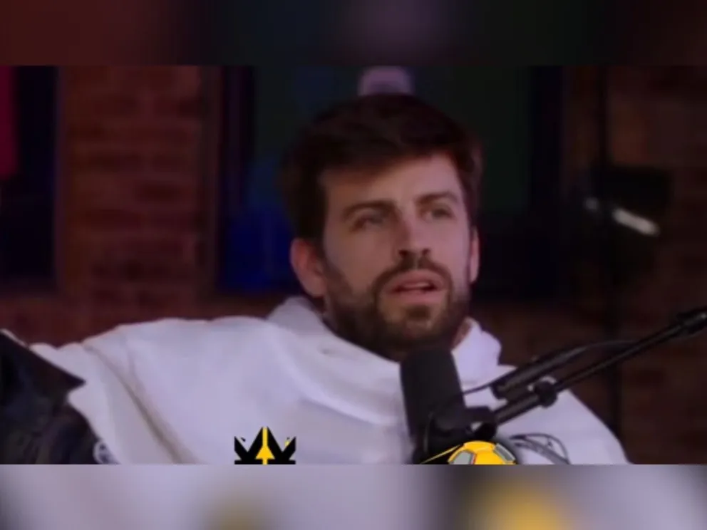 Gerard Piqué durante el programa español. Foto: Captura de video 