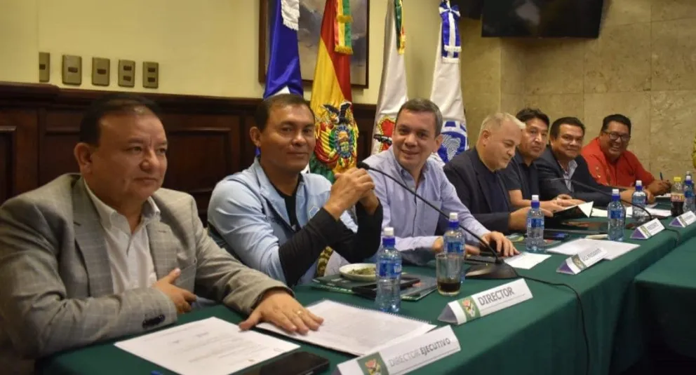 El Comité Ejecutivo de la FBF conducirá el Congreso Ordinario de la FBF del viernes en La Paz. Foto FBF.
