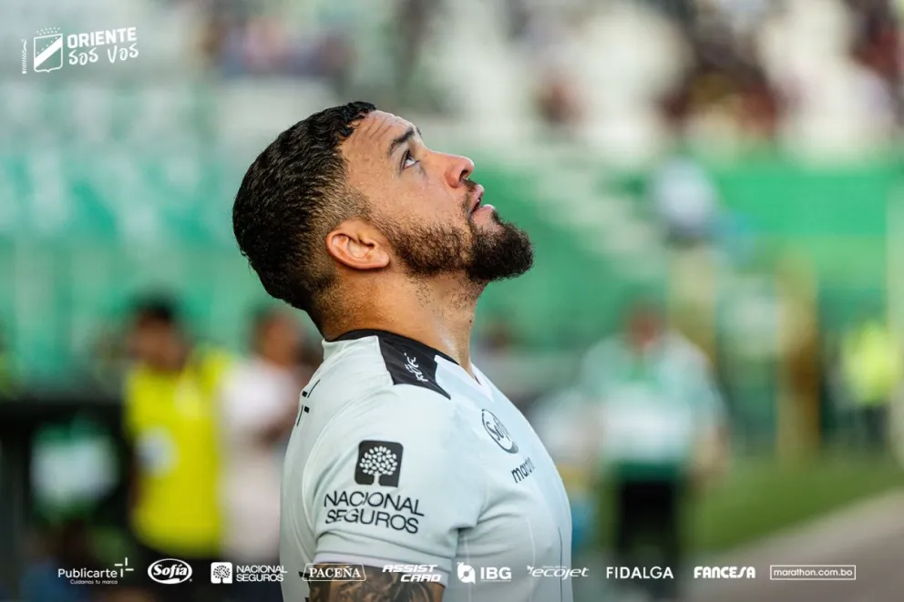 Danco García, uno de los referentes de Oriente que atraviesa un mal momento. Foto Oriente Petrolero