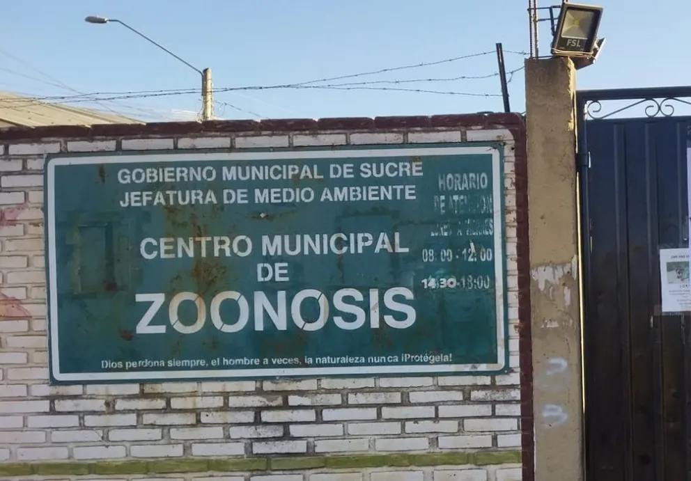 Centro Municipal de Zoonosis en Sucre.     FOTO: Defensoría del Pueblo