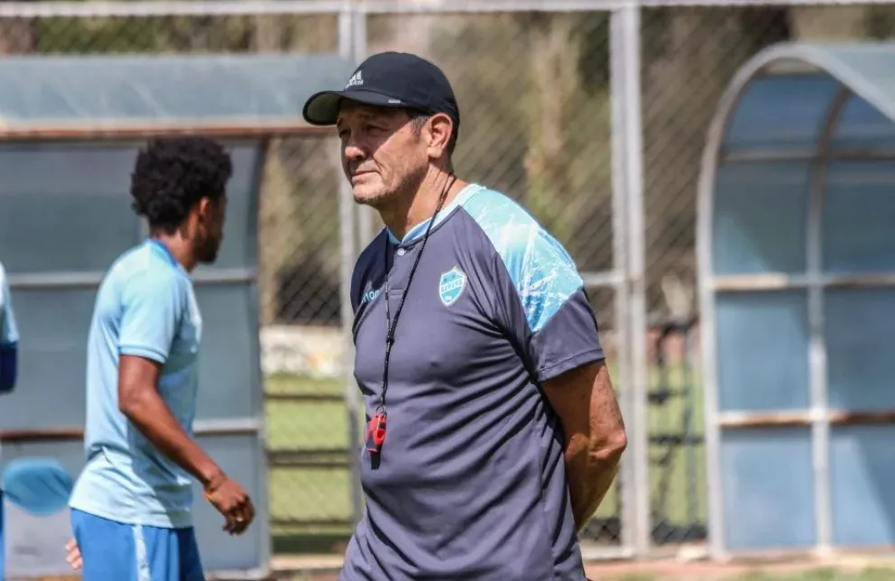 Mauricio Soria, exentrenador del club Aurora. Foto: Aurora