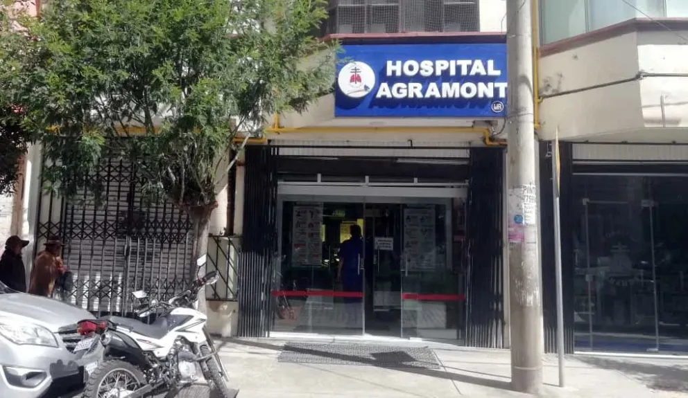 El paciente llegó a un centro médico de la urbe alteña. Foto: Erbol