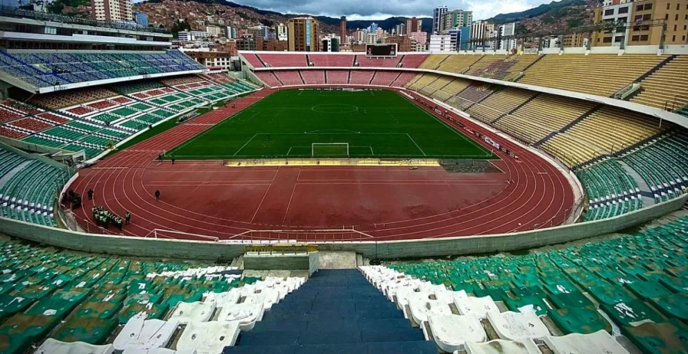 Vista panorámica del estadio Hernando Siles, sede de la selección nacional. Foto: Archivo Always Ready.