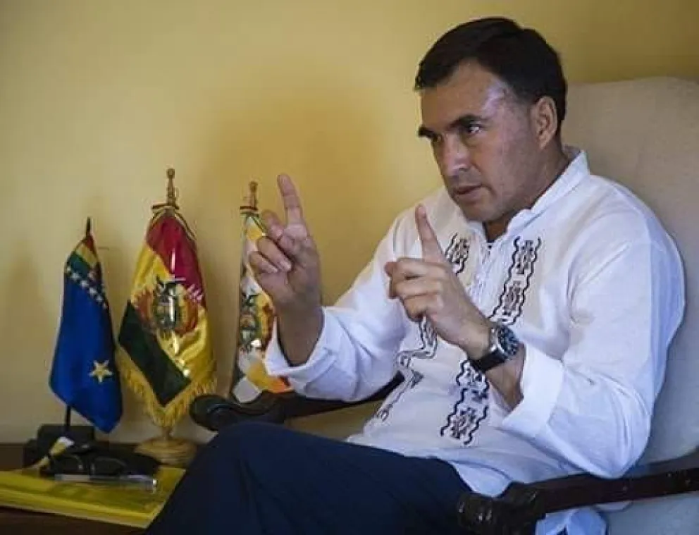 El exministro Juan Ramón Quintana. Foto: Víctor Hugo Salinas