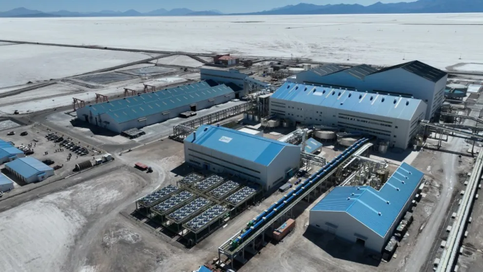 Instalaciones de la Planta Industrial de Carbonato de Litio inaugurada en diciembre de 2023. Foto: MHE.