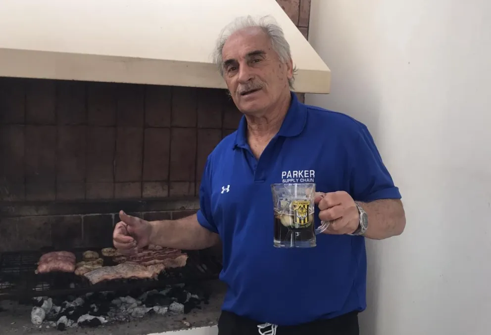 Ricardo "Tano" Fontana, tan directo como siempre. Foto Sports 360