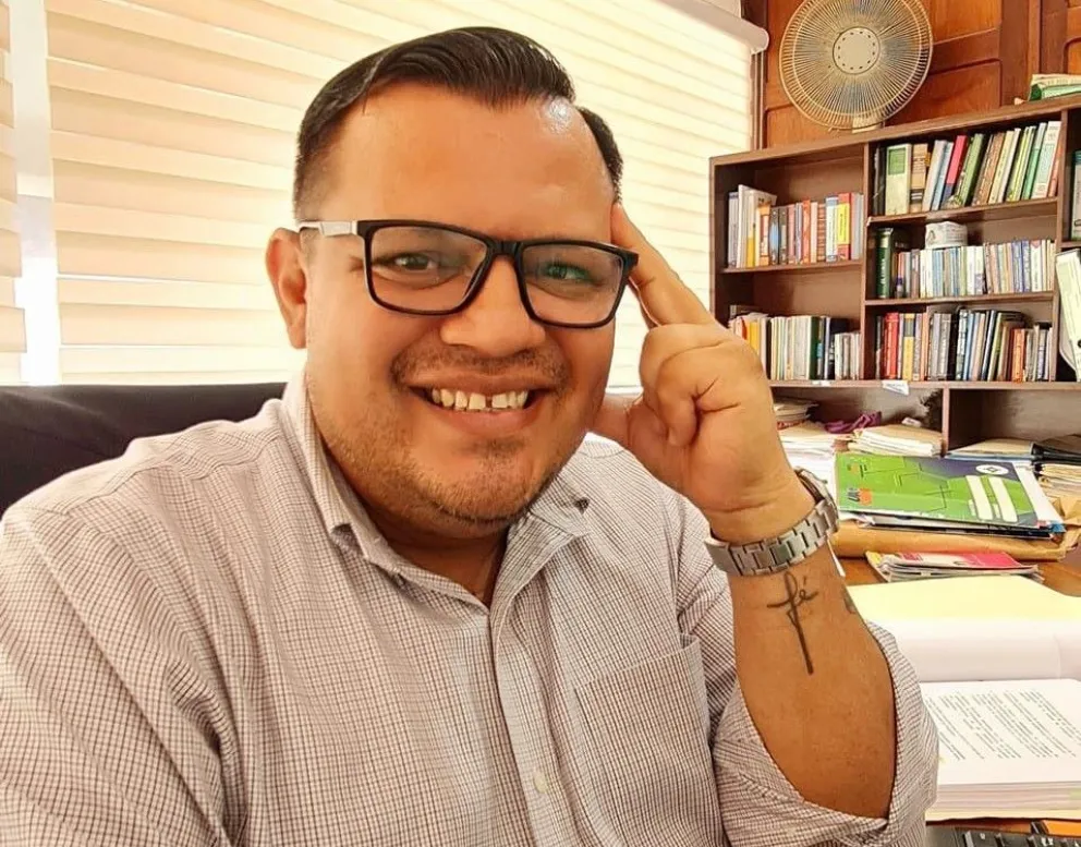 Wilfredo Vélez, exasesor legal de la Asociación Cruceña de Fútbol. Foto: Facebook WV