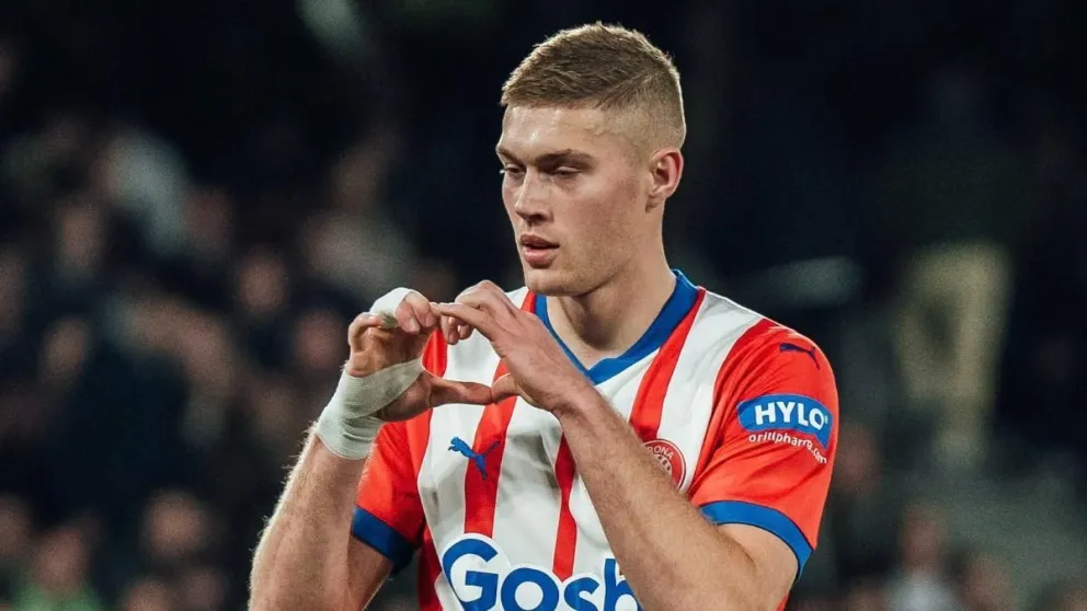 Artem Dovbyk, el jugador por el que descendería el Girona. Foto: Sport