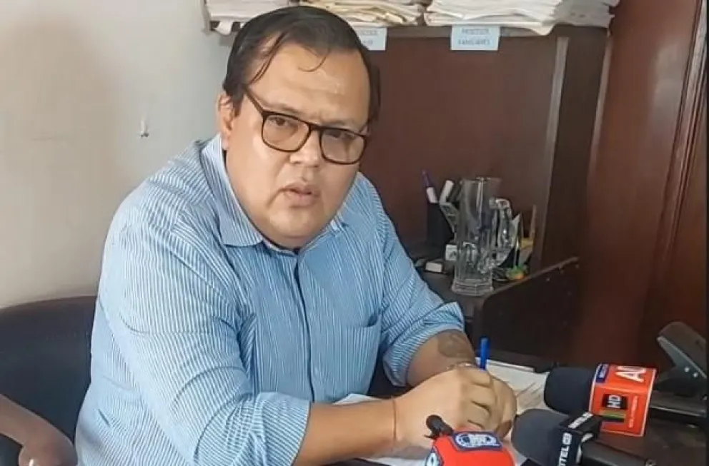 El abogado Vélez volvió a emitir declaraciones en medios de comunicación. Foto ATB digital