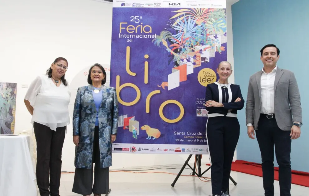 Presentación de la 25° Feria Internacional del Libro de Santa Cruz de la Sierra.   Foto: SOUZAINFANTAS  