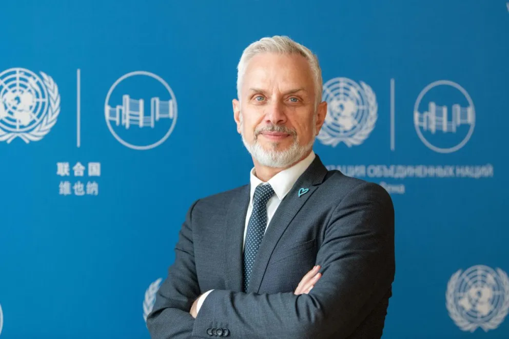 Ilias Chatzis, jefe de la sección de lucha contra la trata de personas en la Oficina de la ONU contra la Droga y el Delito (ONUDD). Foto: EFE